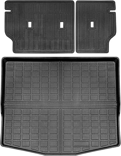 Vanseno Juego de forros para maletero de carga y respaldo para Ford Mustang Mach-E 2021 2022 2023 para todo tipo de clima