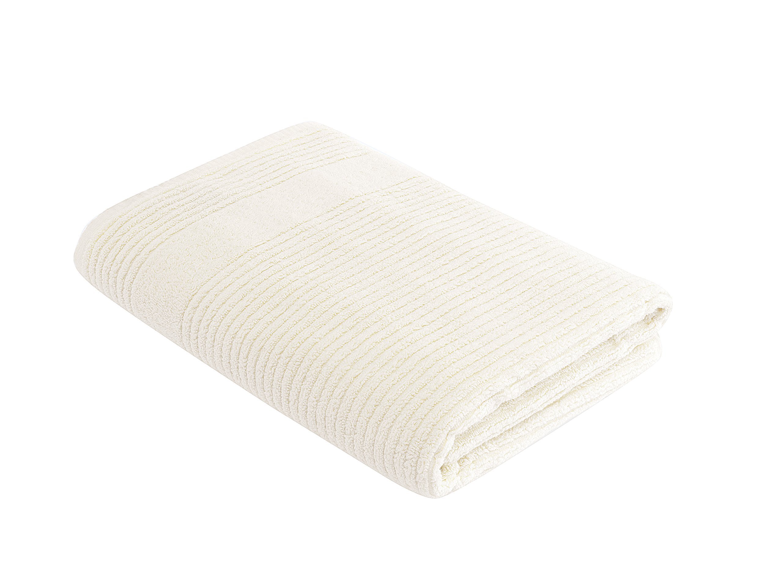 turkishtowelmarket Hiera Home 100% Original Turkish Cotton Rialto Bath Towel, 30'' W x 55'' W, Ivory