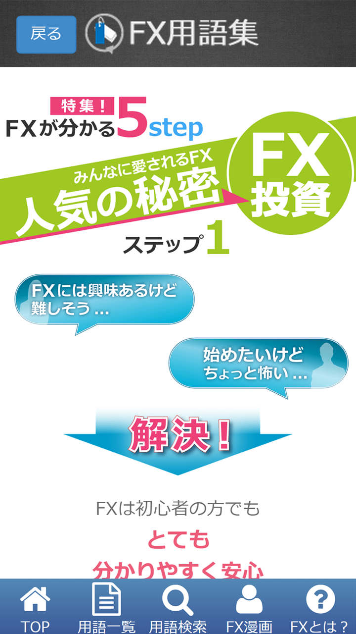 FX用語集-説明漫画付き-Amazonアプリストアのアプリ