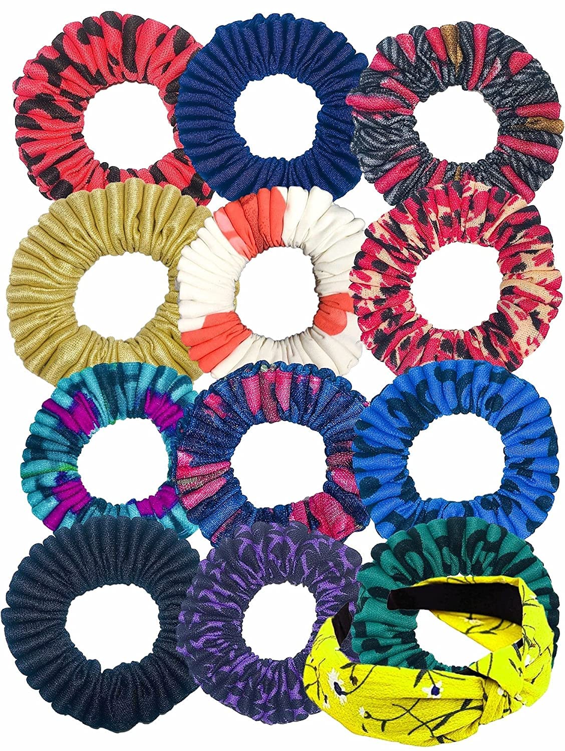 Quarya Elastic Hair Bands Scrunchies Ponytail Holder Ties Ropes For Girls and Women Female Ladies Hair Accessories Hair Decorations Multi- Colour Hair Accessories (Set of 12 plus 1 Hairband) (B09PHGCVPX) Amazon Price History, Amazon Price Tracker