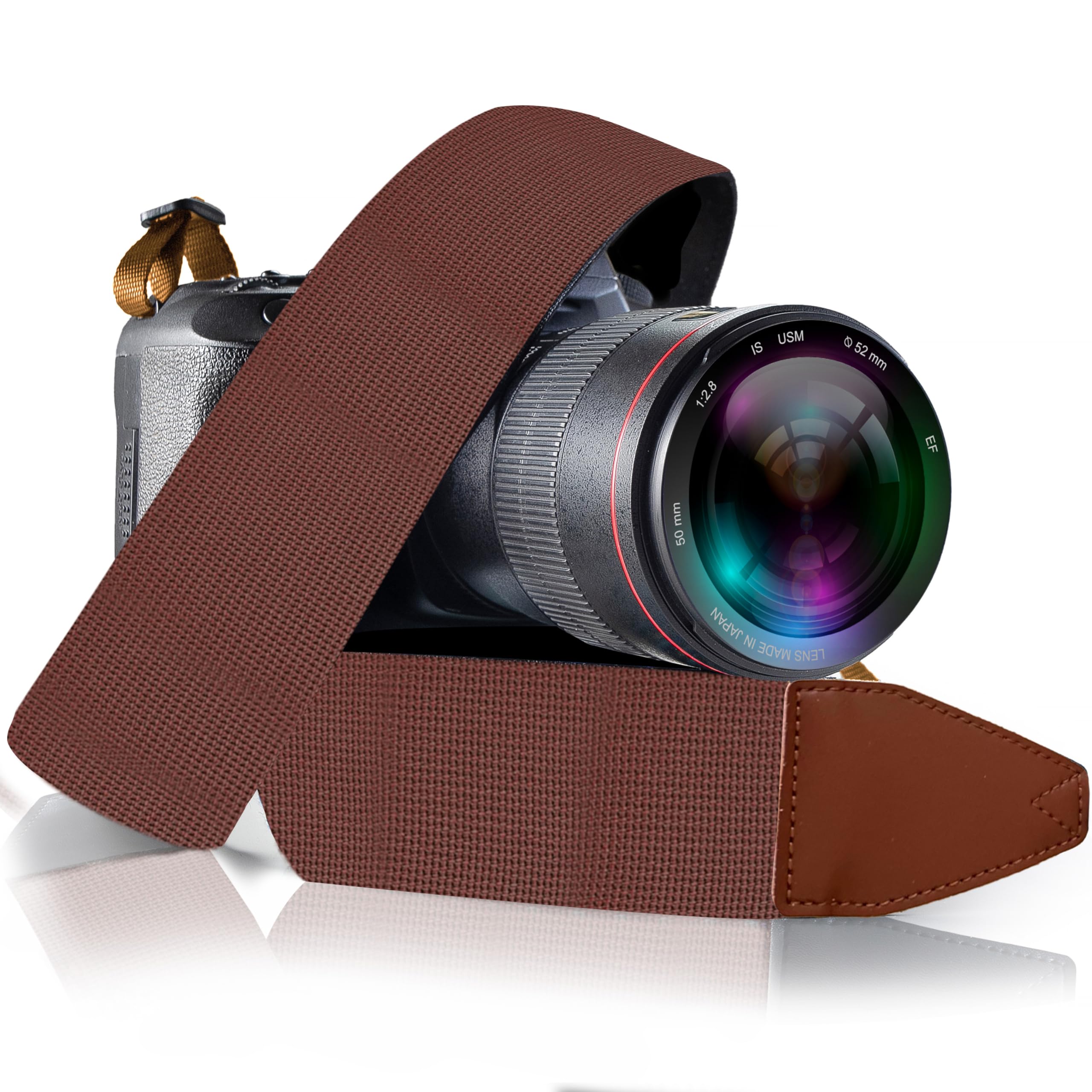 Art Tribute Camera Strap for All DSLR and Mirrorless Cameras. Add Your Name Or Initials Make It a Personalized Gift