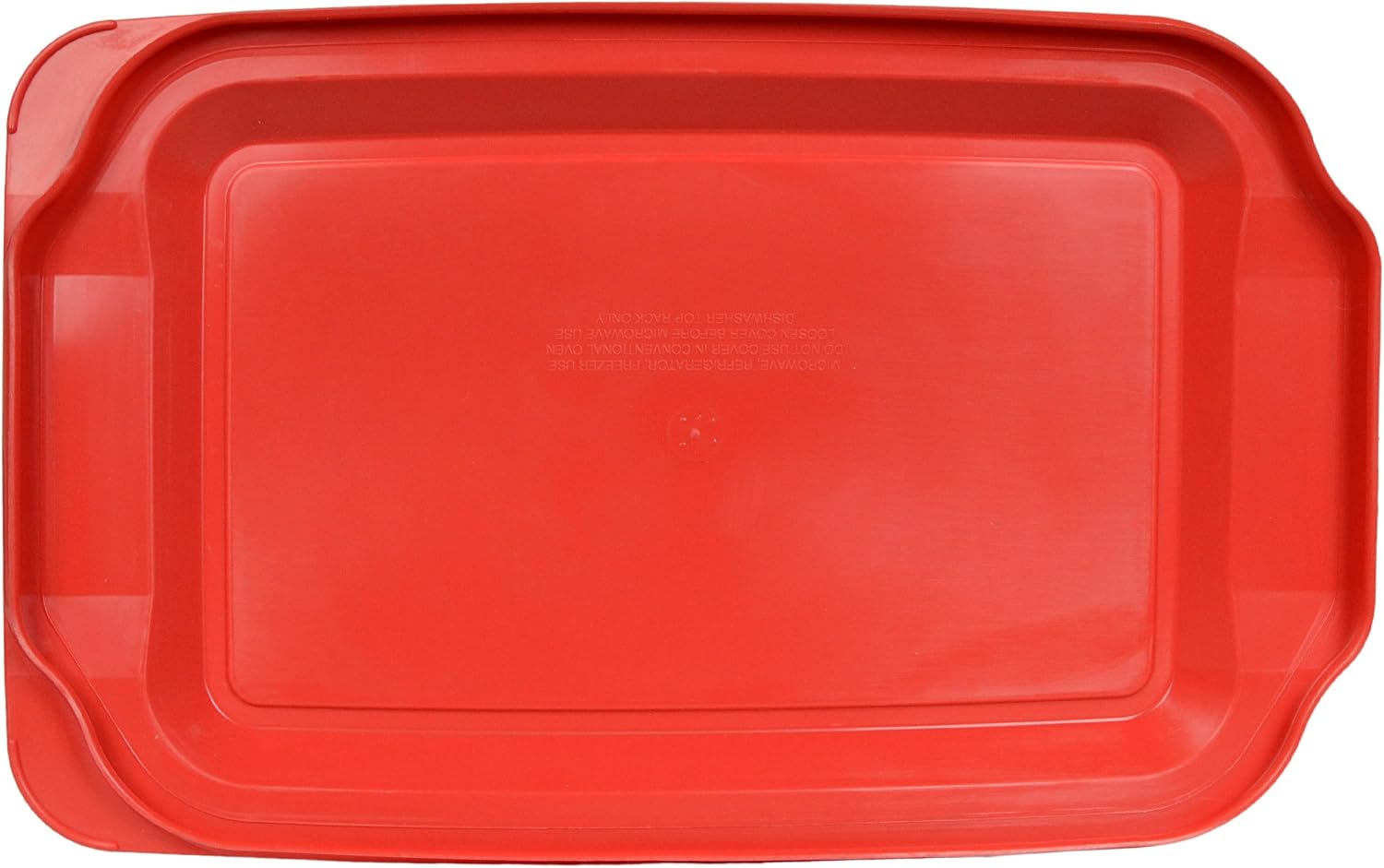 Pyrex 233-PC 3qt Red Replacement Food Storage Lid, (Only Fits Pyrex 233 Glass Dish NOT Pyrex C-233 Dish) Made in the USA