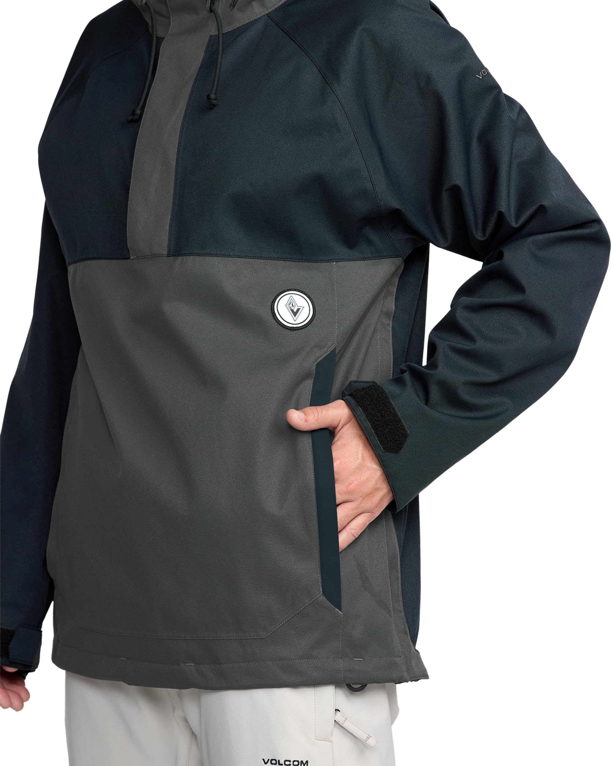 Amazon.com : Volcom Men's Hossegor 20K Pullover Snowboard Jacket