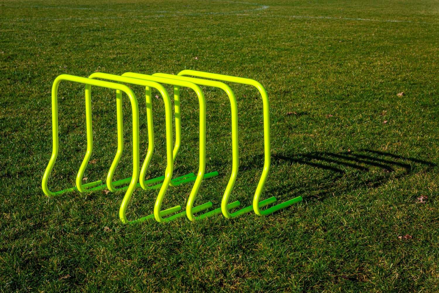Netsportique Ostacoli da Allenamento -Set di 5 Ostacoli - Diverse Misure disponibili-15cm-23cm -30cm-45cm