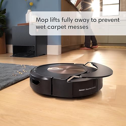 Miniatura 8 de iRobot Roomba Combo J9+ - Robot aspirador y trapeador de autovaciado y llenado automático  Base multifuncional recarga la papelera y se vacía,