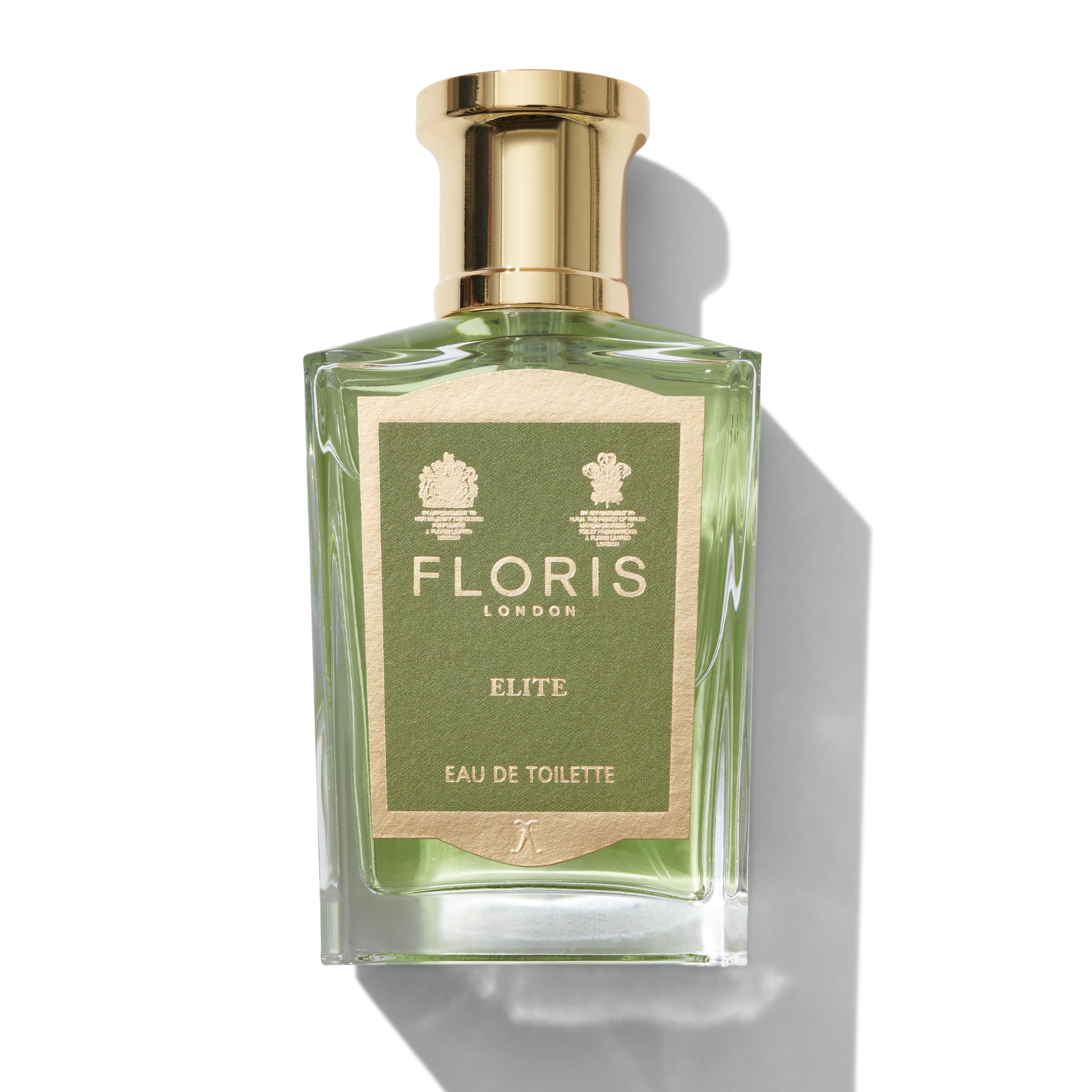 Floris London Elite Eau de Toilette - 50 ml | Fresh & Woody Masculine Scent | Enhanced with Fir Balsam, Cedarwood, Bay & Patchouli | Perfect for Day & Evening Wear | Signature Aroma for Men