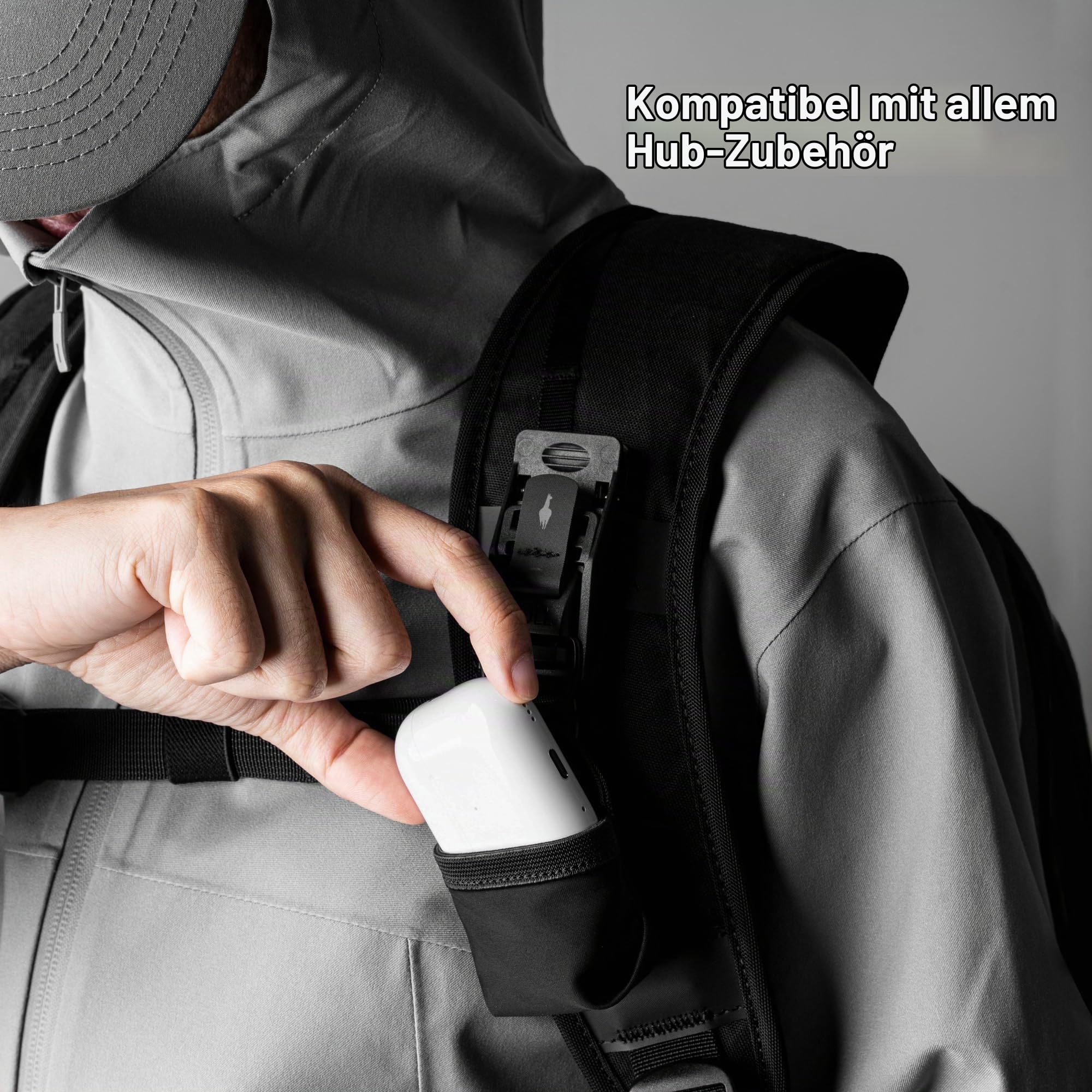 ALPAKA HUB Earbuds Pouch – Kopfhörer-Etui aus Nylon 840D
