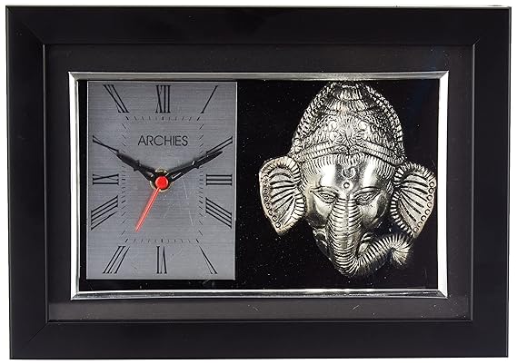 ARCHIES Ganesh Ji Murti Ganesha Polyresin Desk Accessory with Greeting Card-493 B137 at Rs. 231