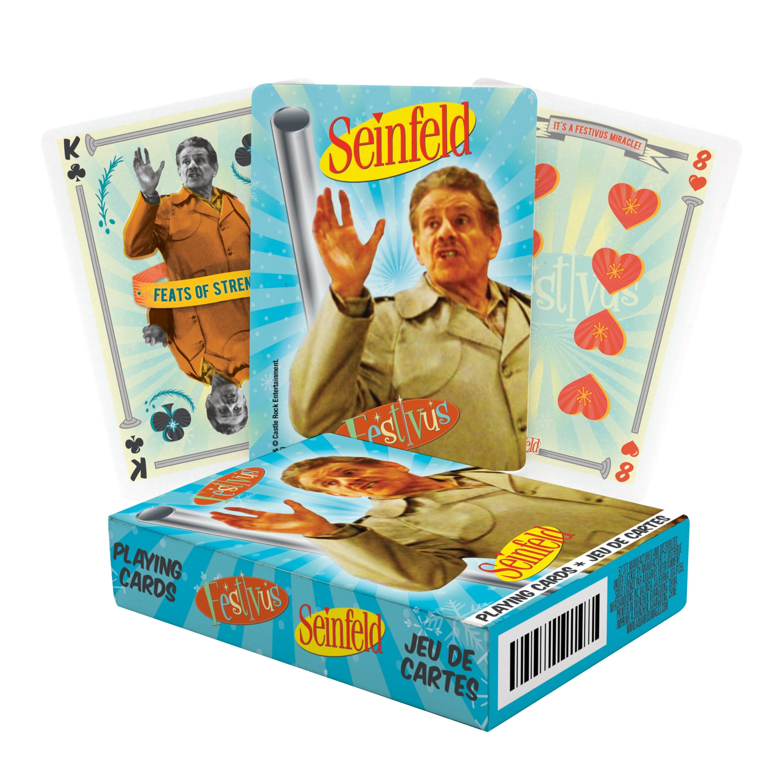 AQUARIUS Seinfeld Festivus Playing Cards
