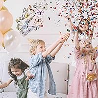 Vista 13 de Calcomanías 3D de mariposa, 24/48 unidades, para decoraciones de pared, fiestas, con imanes (morado, 24)