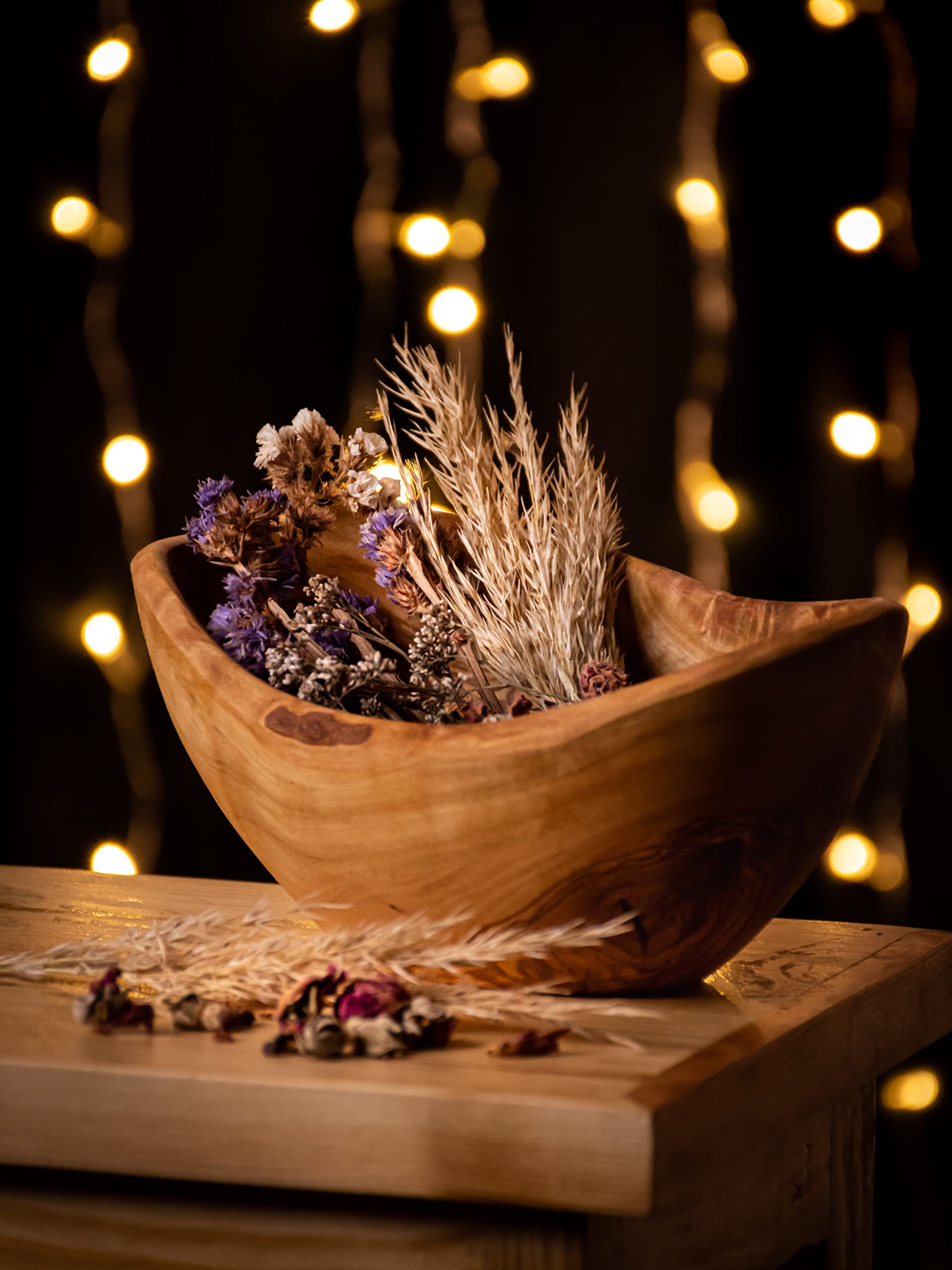 Saladier en bois d'olivier - Olive Craft