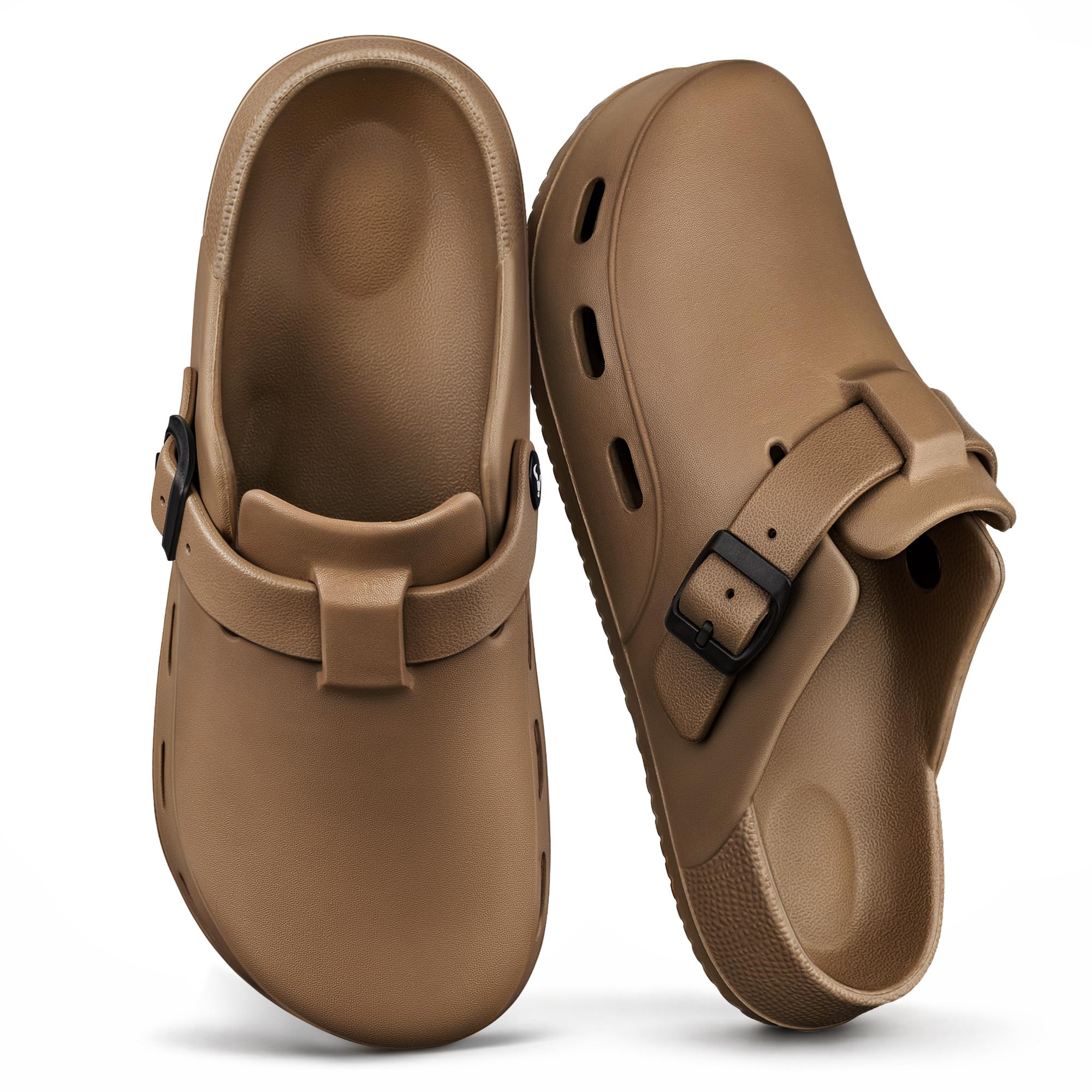 KEMISANT Clogs Mules for Women Nursing Garden-Cushioned Footbed-Ligthweight