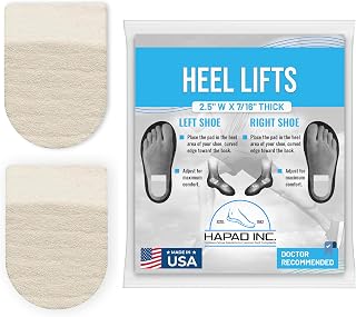 HAPAD Medial/Lateral Heel Wedge - 2.5"Wx3-5/8"L, 1 Pair
