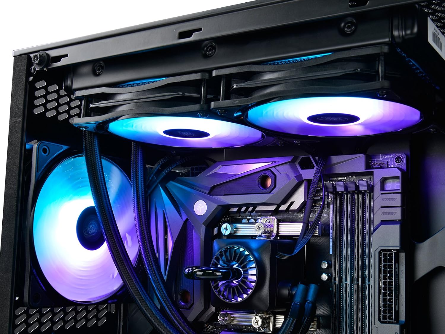 DeepCool Add RGB Cooling Fan 3120mm Cable Controller De-Vibration Rubber Pad Extension Cable (CF 120 3 in 1)