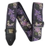 Ernie Ball Classic Jacquard Guitar/Bass Strap - Lavender Blossom