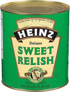 Deluxe Sweet Relish (6 ct Casepack, 6.2 lb Cans)