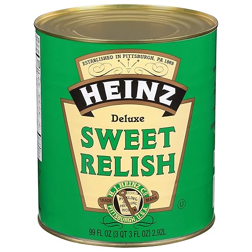 Heinz Deluxe Sweet Relish (estuche de 6 unidades, latas de 6.2 libras)