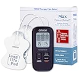 OMRON Max Power Relief TENS Unit Muscle Stimulator - Massage Therapy for Lower Back, Arm, Foot, Shoulder, and Arthritis Pain - Drug-Free Pain Relief