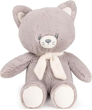 GUND Baby Sustainably Soft 13-Inch Kitten Plush Toy with Scarf; Ages 0+