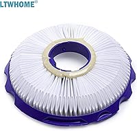 Vista 7 de LTWHOME Filtros de vacío de repuesto HEPA Kit de filtros de poste y prefiltros para aspiradora vertical Dyson DC40, comparable con las partes