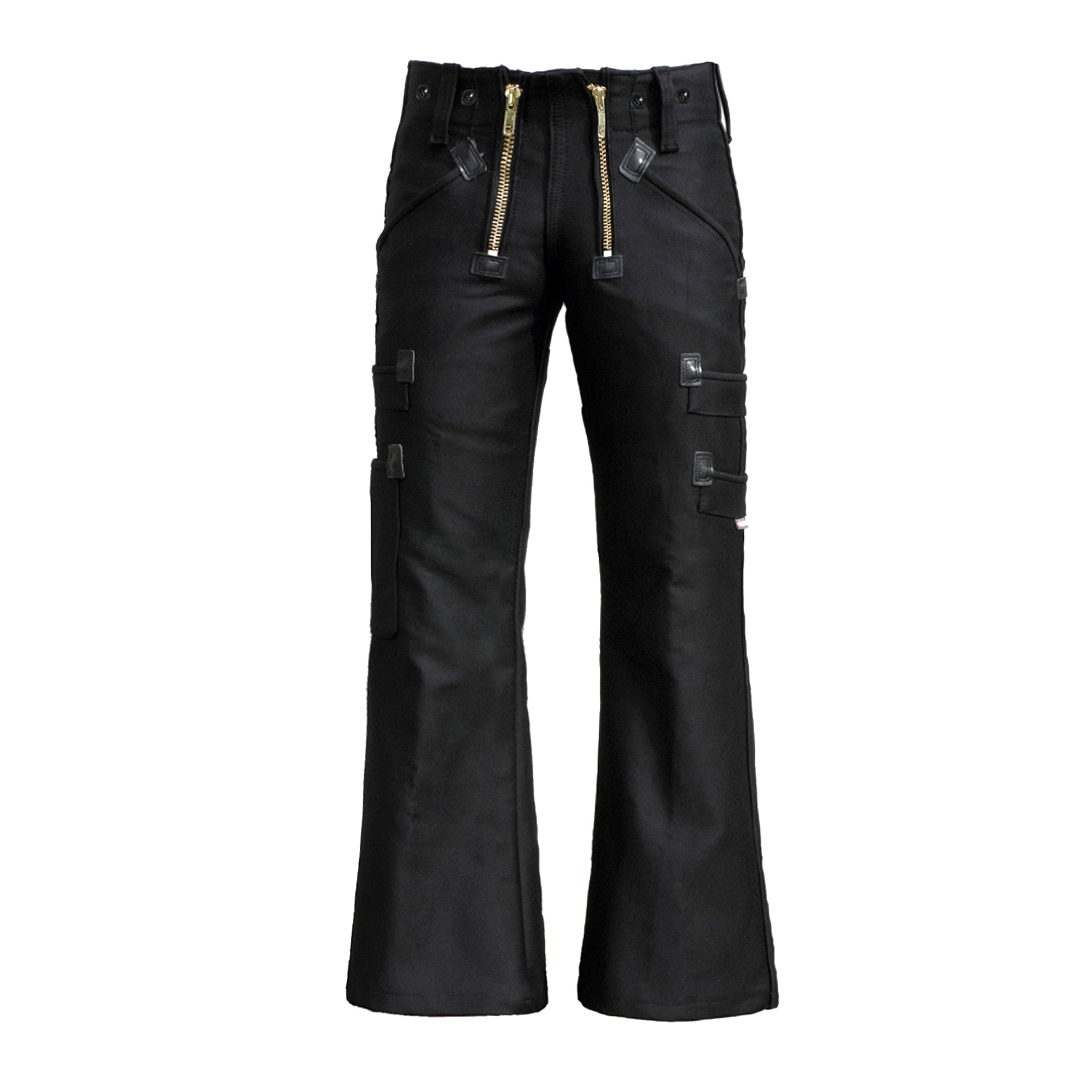 Pantalon en cuir allemand Eiko Noir 56 | Coupe durable d'exception
