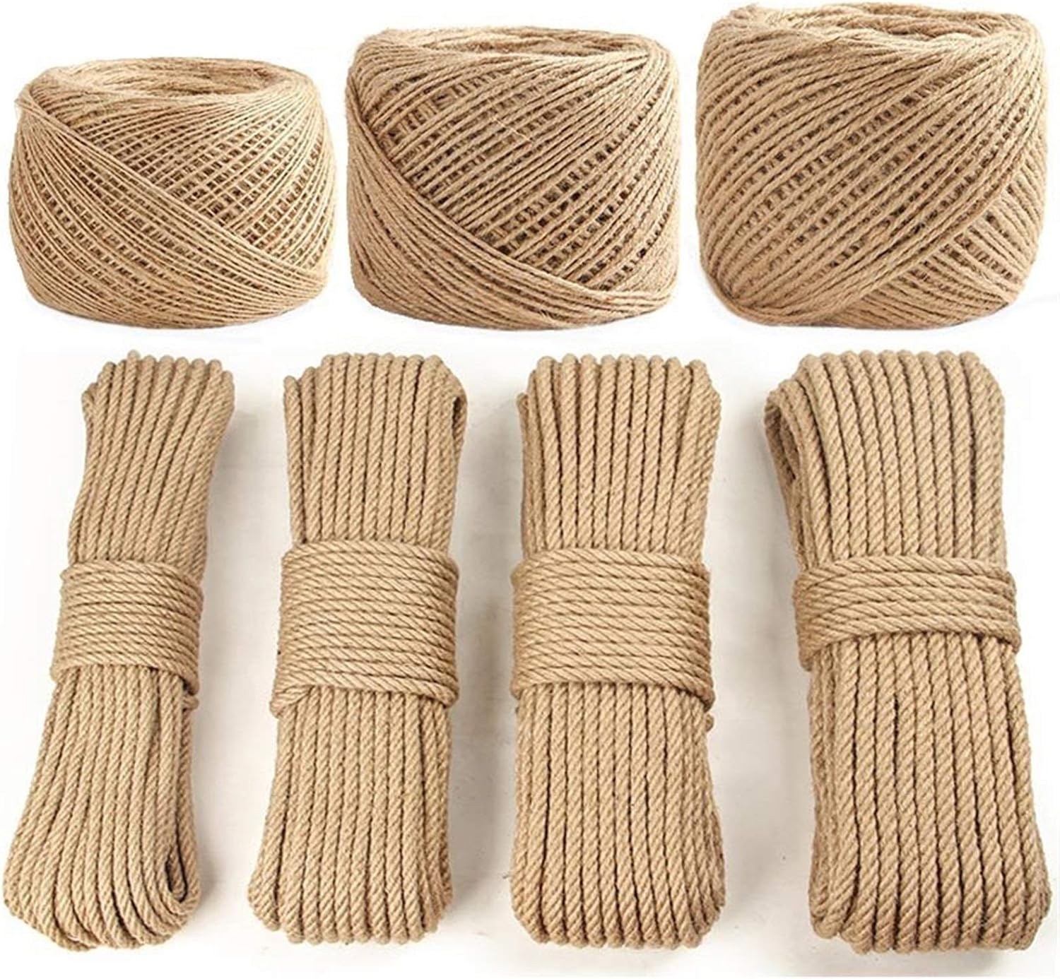 Sisal Rope Cat Tree DIY Scratching Post Toy Cat Climbing Frame