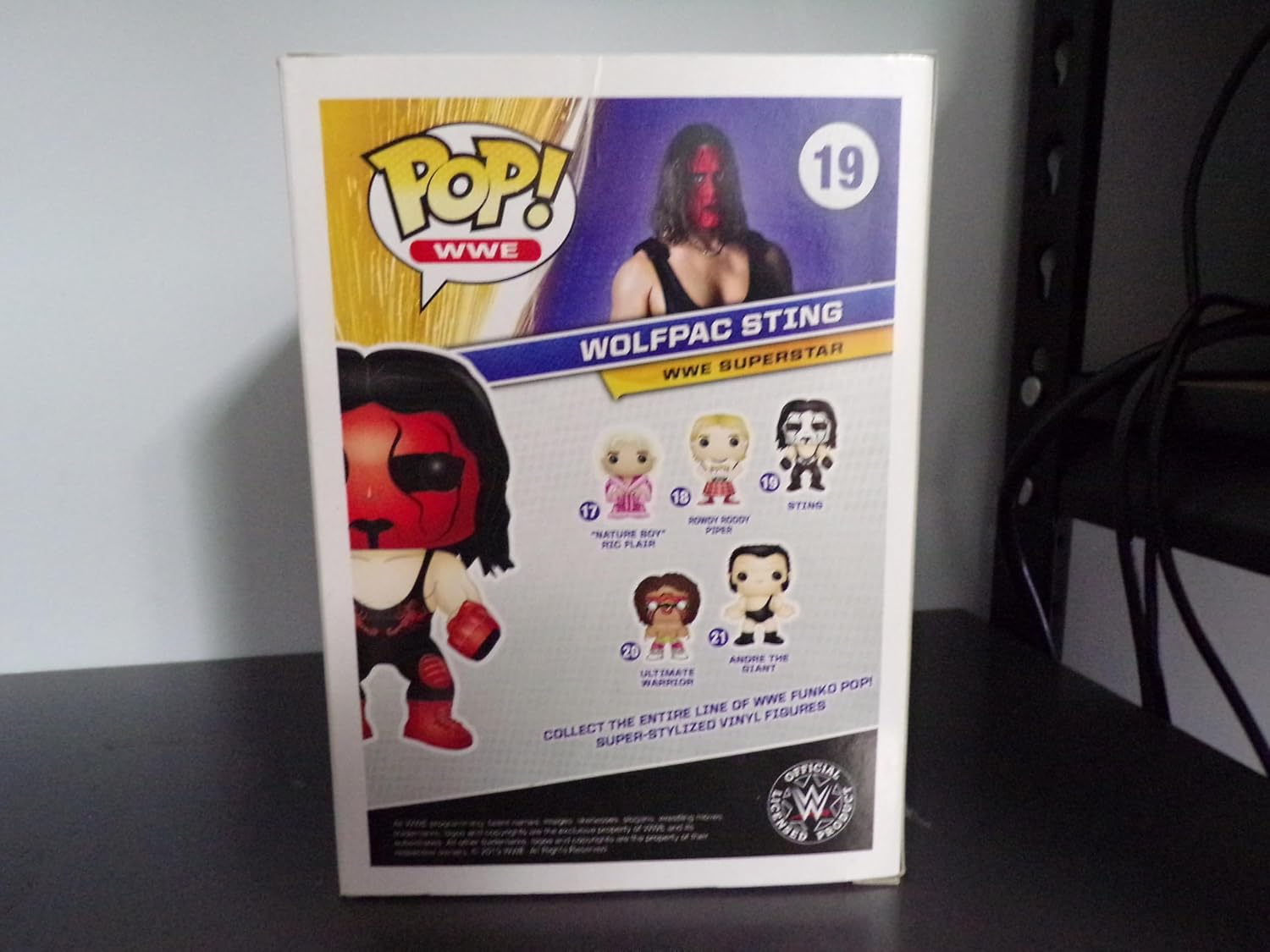 Funko POP! Wolfpac Sting Gamestop Exclusive #19 WWE