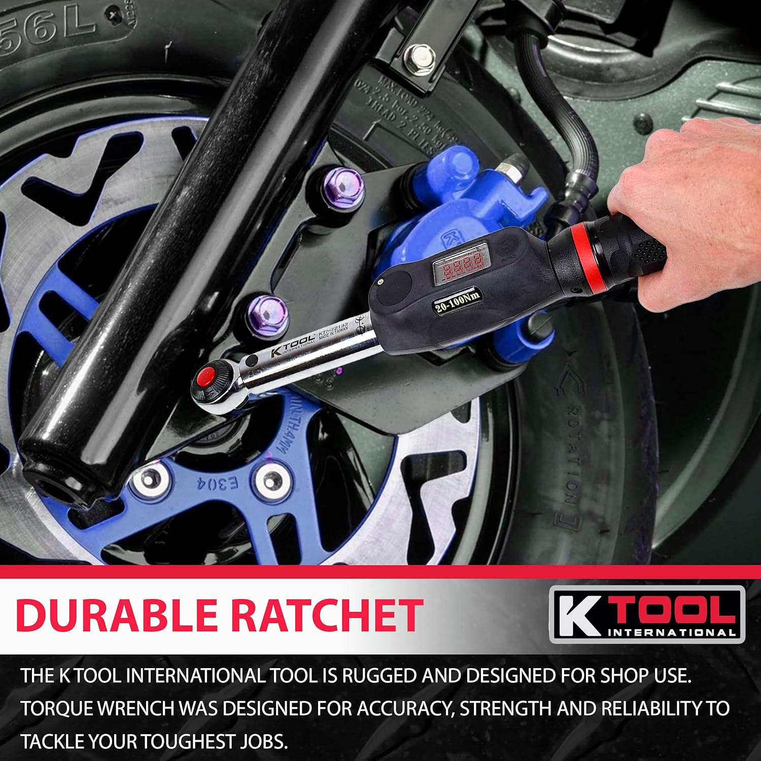 Amаzіng 🔥 K Tool International 3/8- inch Drive Digital 15 Torque Wrench; 72 Teeth, 14.8-73.8 ft./lbs, 200-100 Nm, 15 Long, Black Blow Mold Case, 3/8 Drive; KTI72133 Fеаturеd Prоduсt K Tool International 3/8- inch Drive Digital 15 Torque Wrench; 72 Teeth, 14.8-73.8 ft./lbs, 200-100 Nm, 15 Long, Black Blow Mold Case, 3/8 Drive; KTI72133