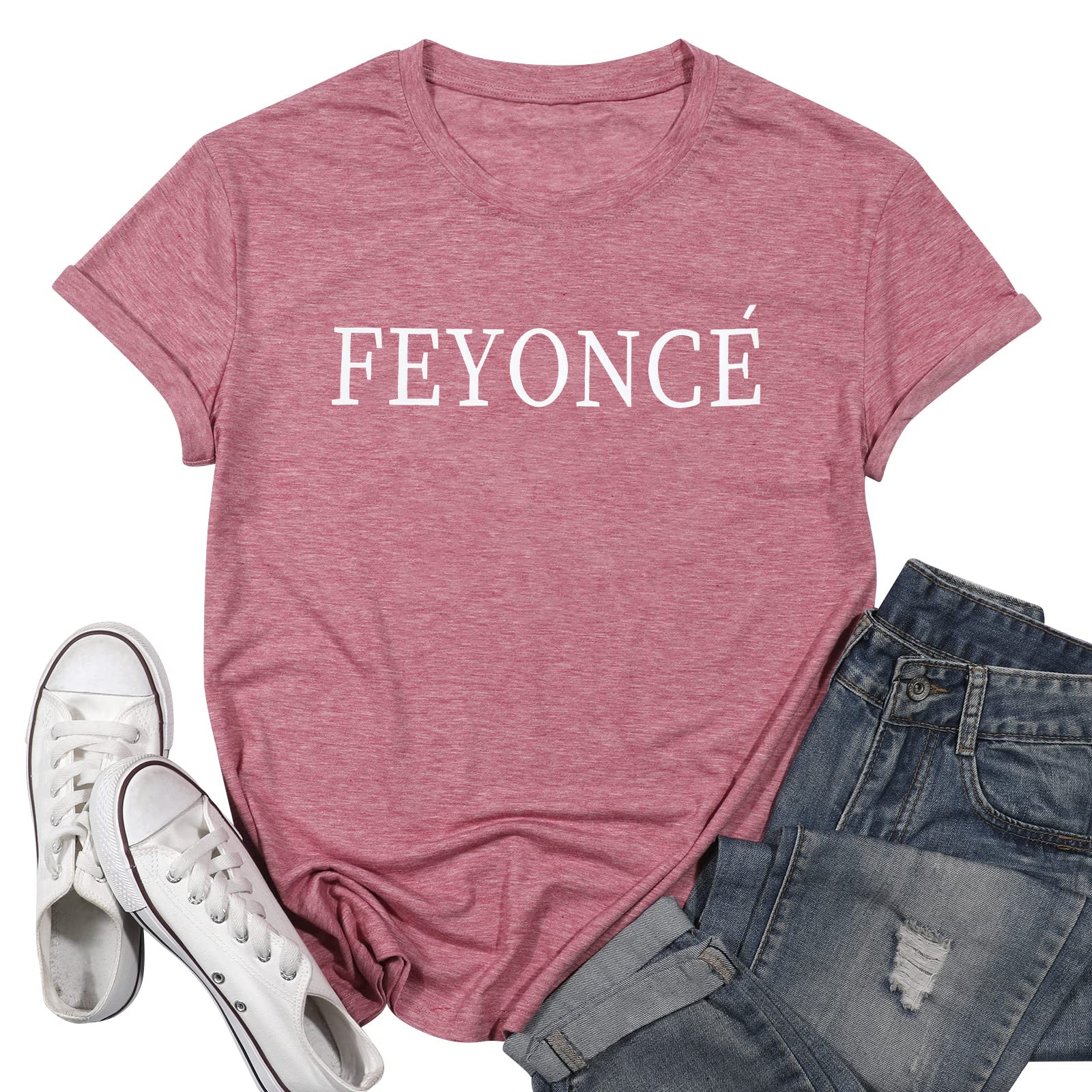 KIMSOONGBride Shirt for Women Feyonce Tshirt Casual Bachelorette Short Sleeve Tee Engagement Gift Wife Tee Top