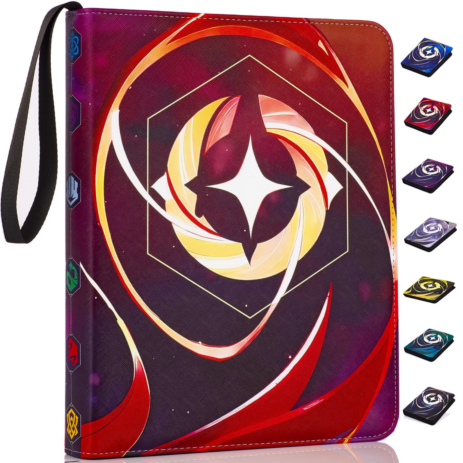 lorcana card folder Amazon.com: KarlyPro Binder for Lorcana Cards, Premium 990-Pocket Trading  Card Album 3-Ring Compatible with Lorcana Cards,TCG Cards,other Game Cards-Red,  lor-Red990 : Toys & Games