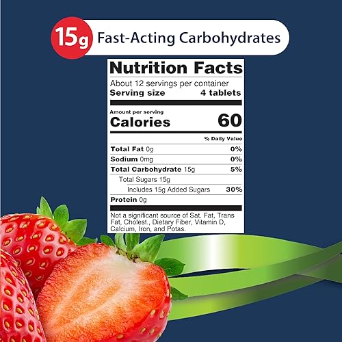 Vista 87 de TRUEplus® Tabletas de glucosa, naranja - 50ct