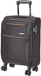 Mala de Viagem Bahia Preta Pequena Expansível