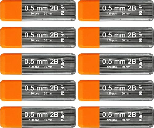 Miniatura 4 de Bild Recambios de plomo prémium para portaminas (HB, 0.020 in)