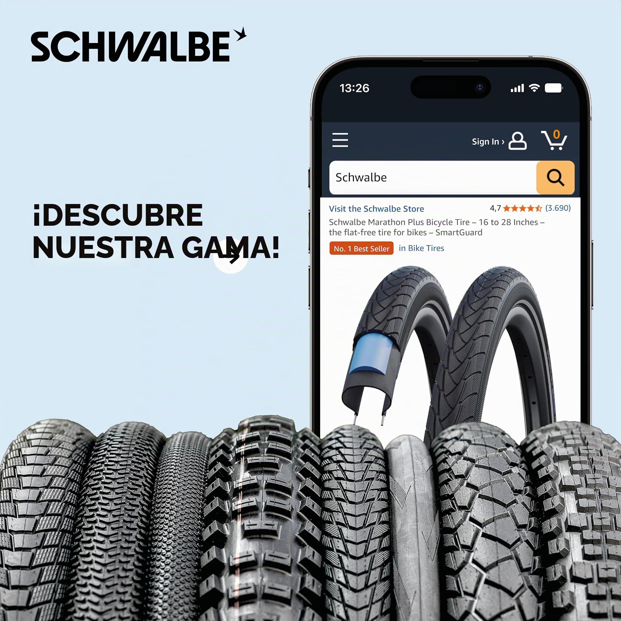 Schwalbe Rocket Ron Evo 57-622 Super Ground - Neumático plegable (29 x 2,25")