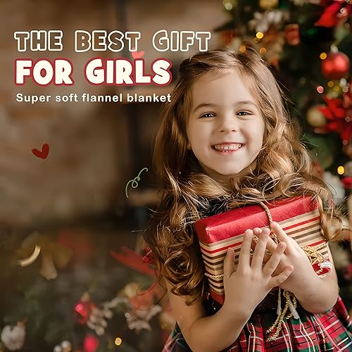 Miniatura 6 de Nueasrs Mantas de ideas de regalo para niñas de 11 años, 50 x 60 pulgadas, regalos de cumpleaños para niñas de 11 años, decoraciones de cumpleaños