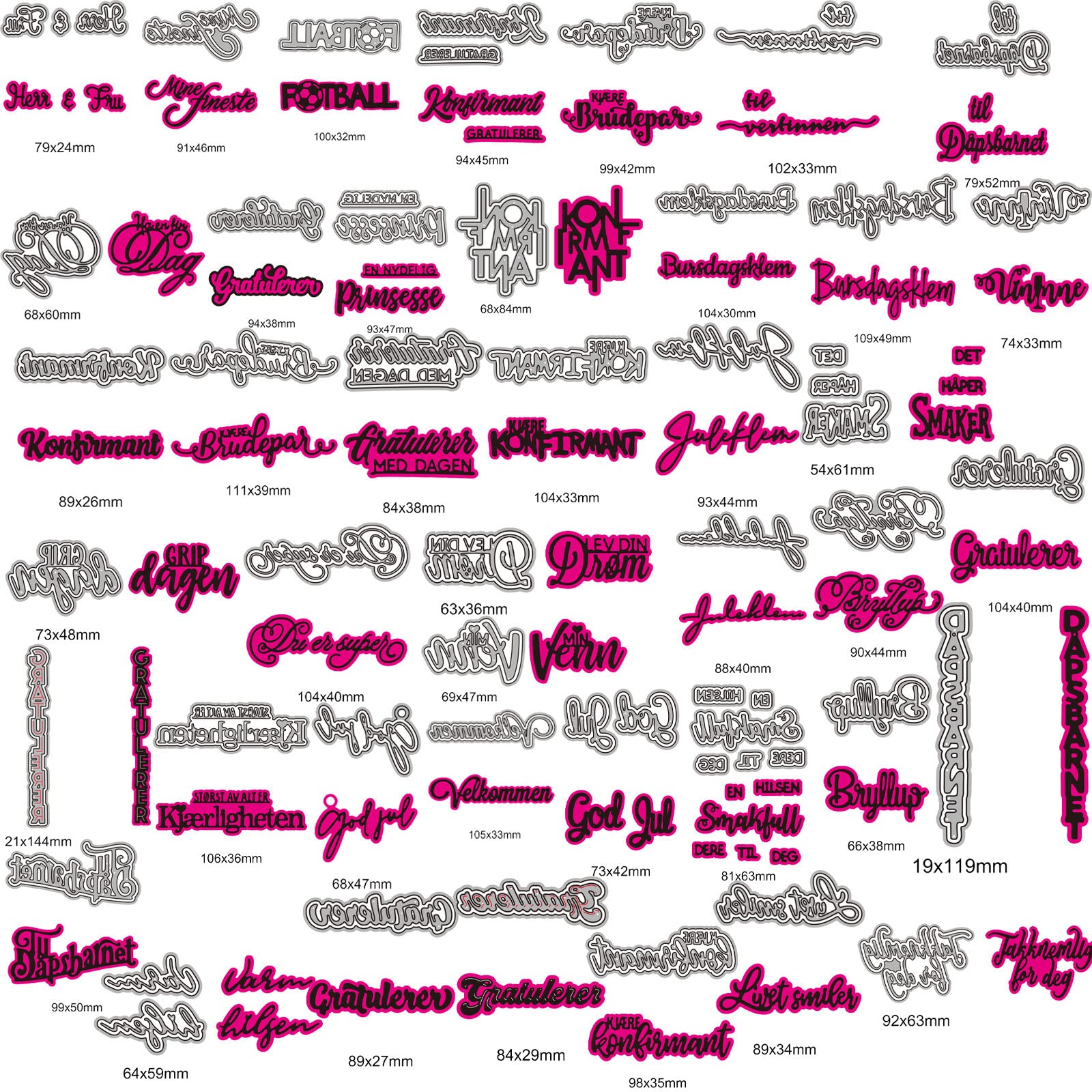 42 szt. / zestawy norweskie szwedzkie duńskie alfabety matryce do tworzenia kart DIY scrapbooking wycinanie metalu matryce do tworzenia papieru ręcznie robione rzemiosło materiały do scrapbookingu tłoczenie szablonu formy rzemiosło