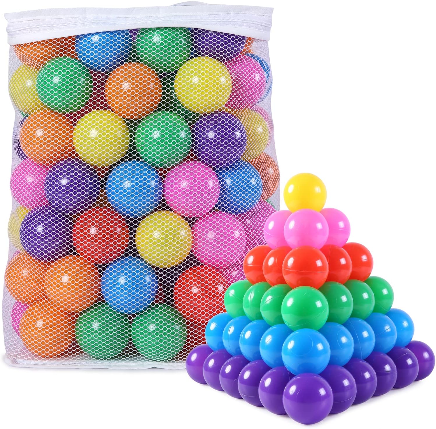 GUESVOT Ball Pit Balls Plastic Balls for Ball Pit Plastic