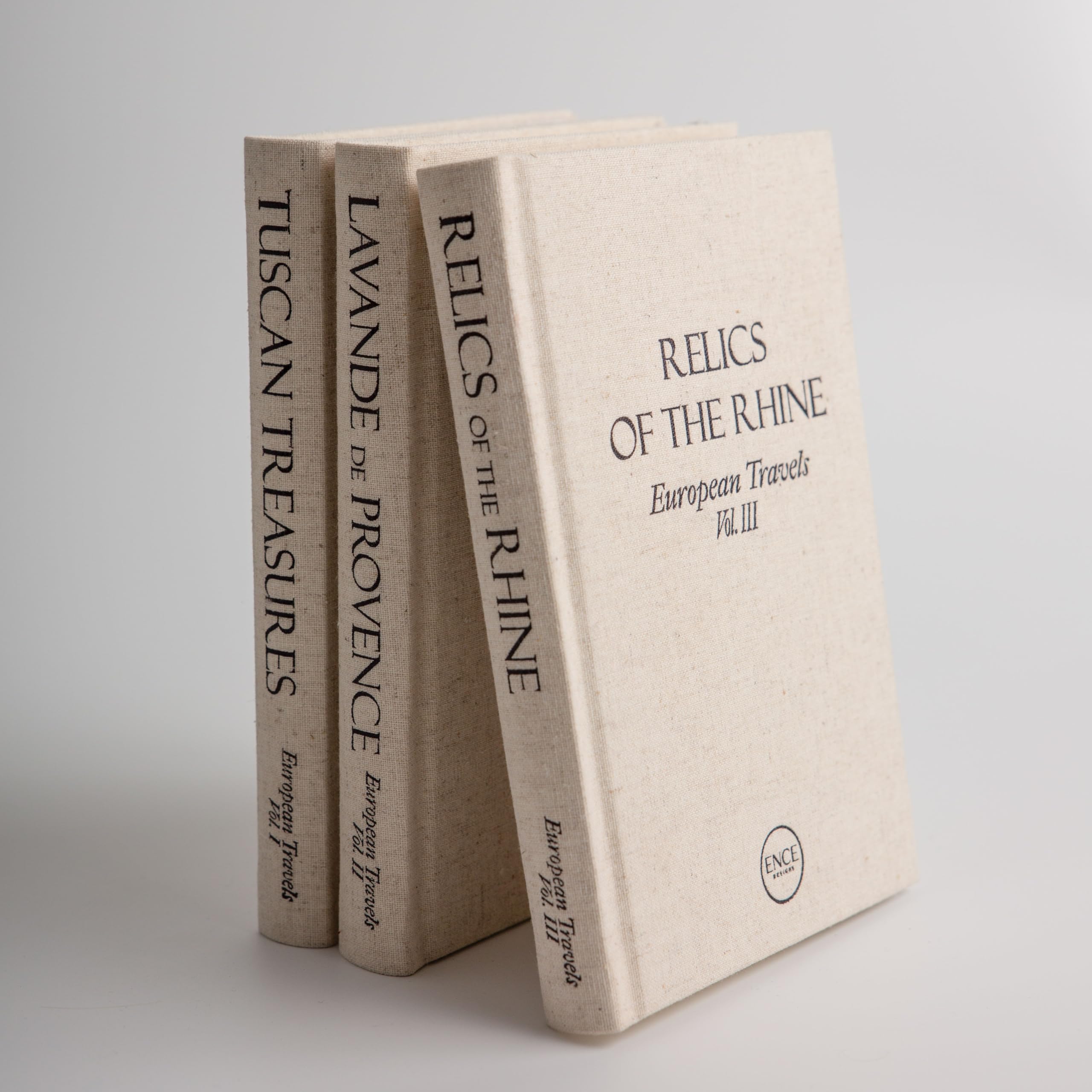 Decorative Books for Home Decor Set of 3 Fake Books for Decoration