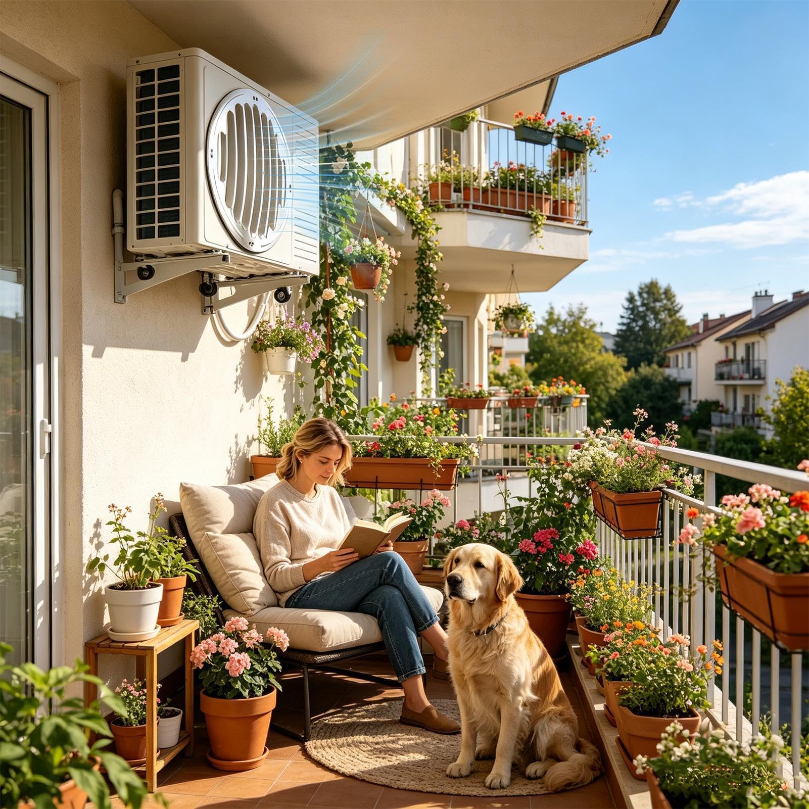 Deflettore d'aria unità esterna climatizzatore Schermo Di Scarico A