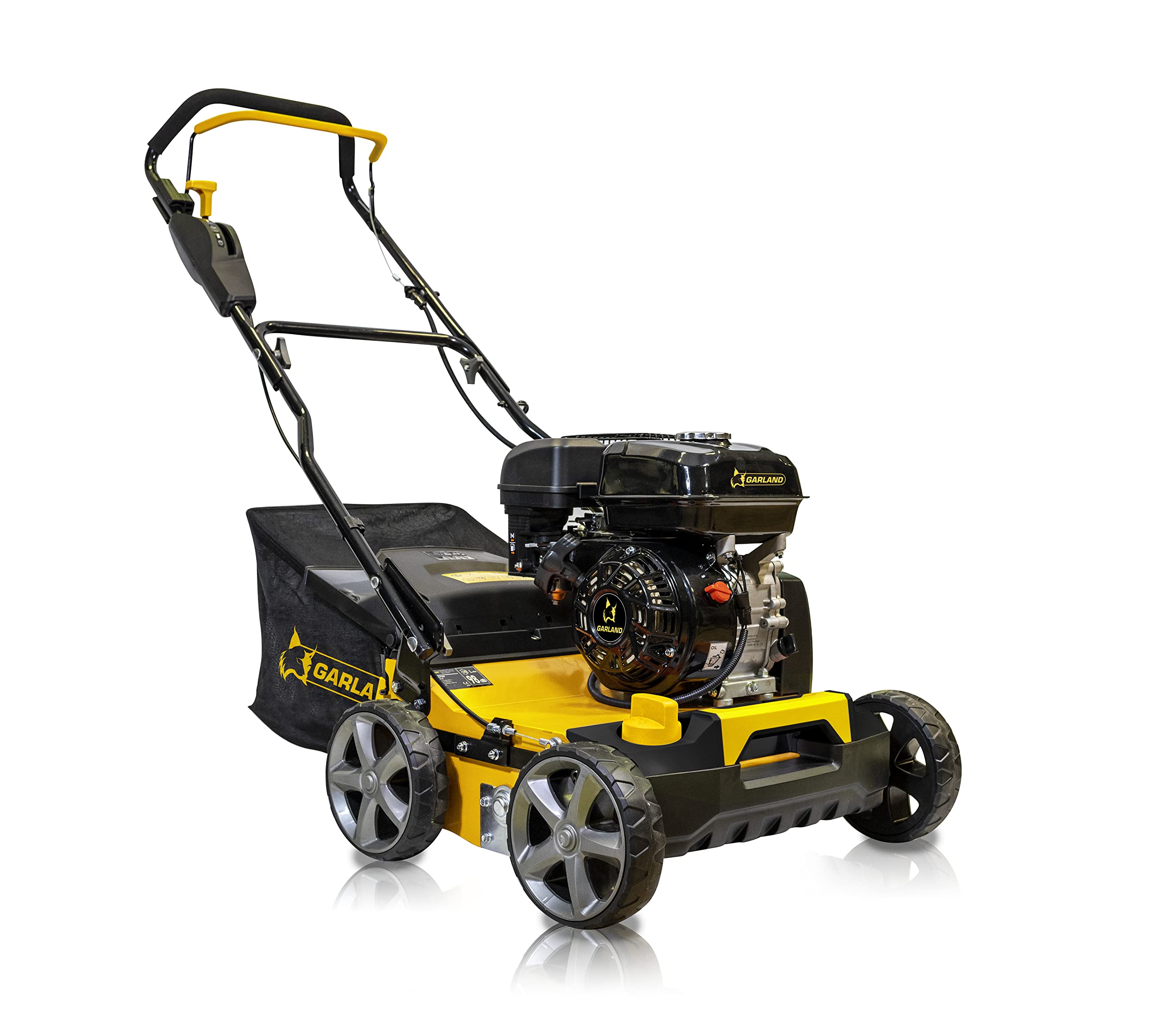 GARLAND Scar 601 QG-V21 - Escarificador Gasolina 212 CC 5,6 CV, 40 cm Ancho, Profundidad -5 a 15 mm, Saco 45L