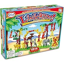 ألعاب شعبية مجموعة ألعاب Linkazoo ، ربط أرقام الحيوانات ، 83 قطعة   