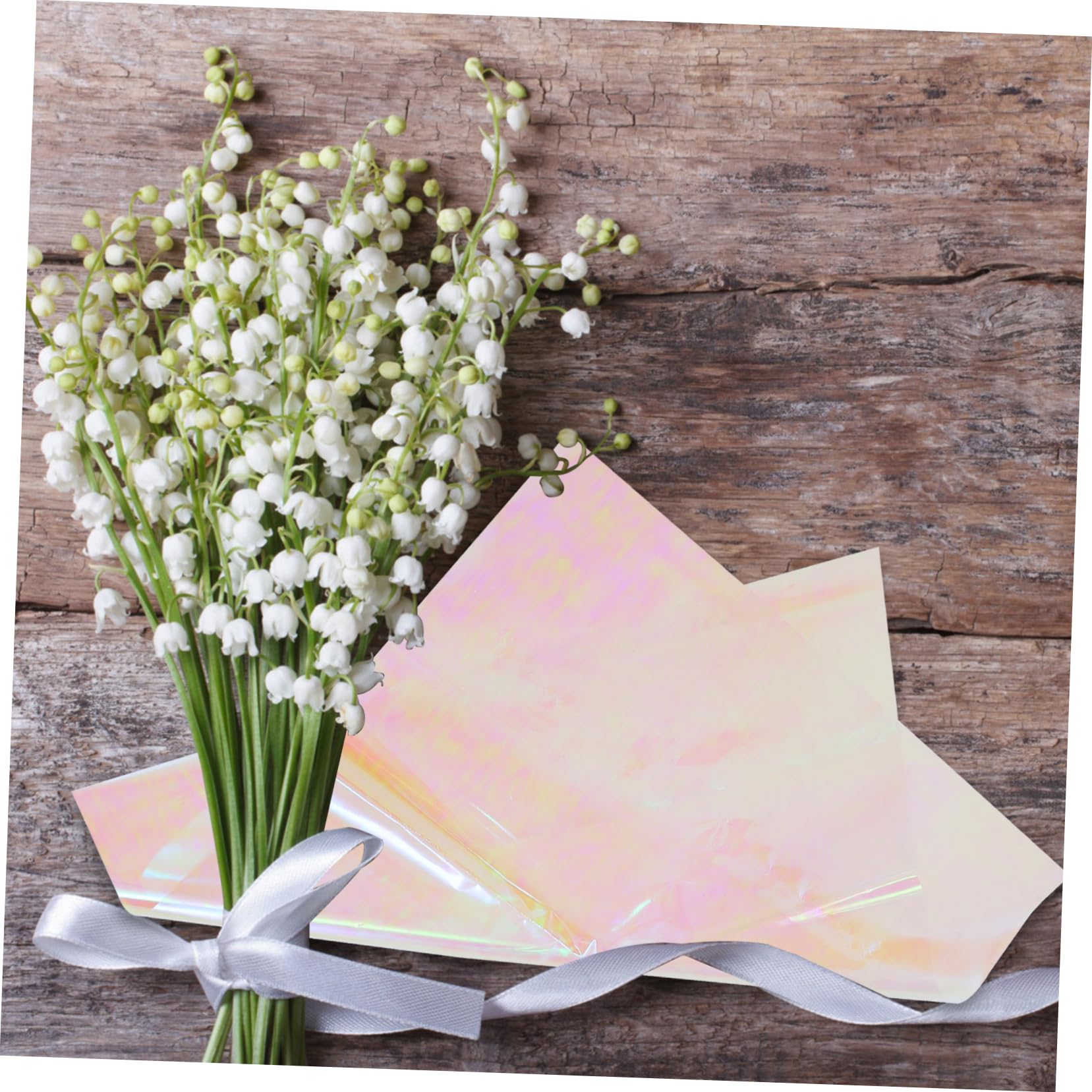 Beaupretty 20blätter Wasserfeste -blumenverpackung Transparentes Geschenkpapier Für Kreative Arrangements Für Blumensträuße Und