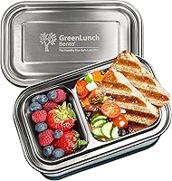 Vista 9 de Caja Bento de Acero Inoxidable, Lonchera Libre de BPA con Compartimentos para Snacks, Contenedores de Lonchera Resistentes a Grietas para Adultos