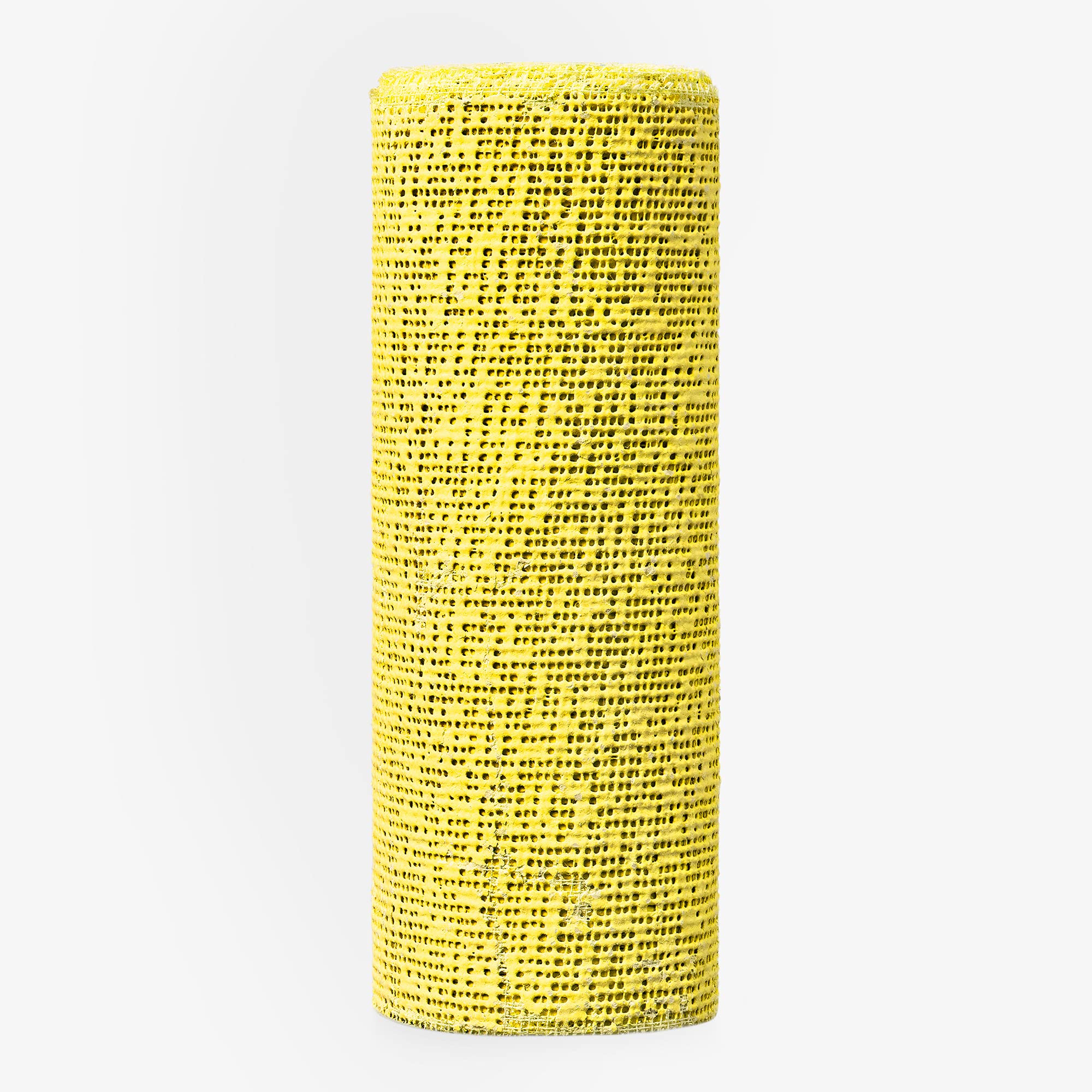 Navaris 10x Baby Belly Bandage Bandage - Zestaw drukowania gipsu mrowienia 15 x 300 cm - Bandaża wrażeń gipsowych do majsterkowania - paski tynkowe do brzucha dla niemowląt - żółty