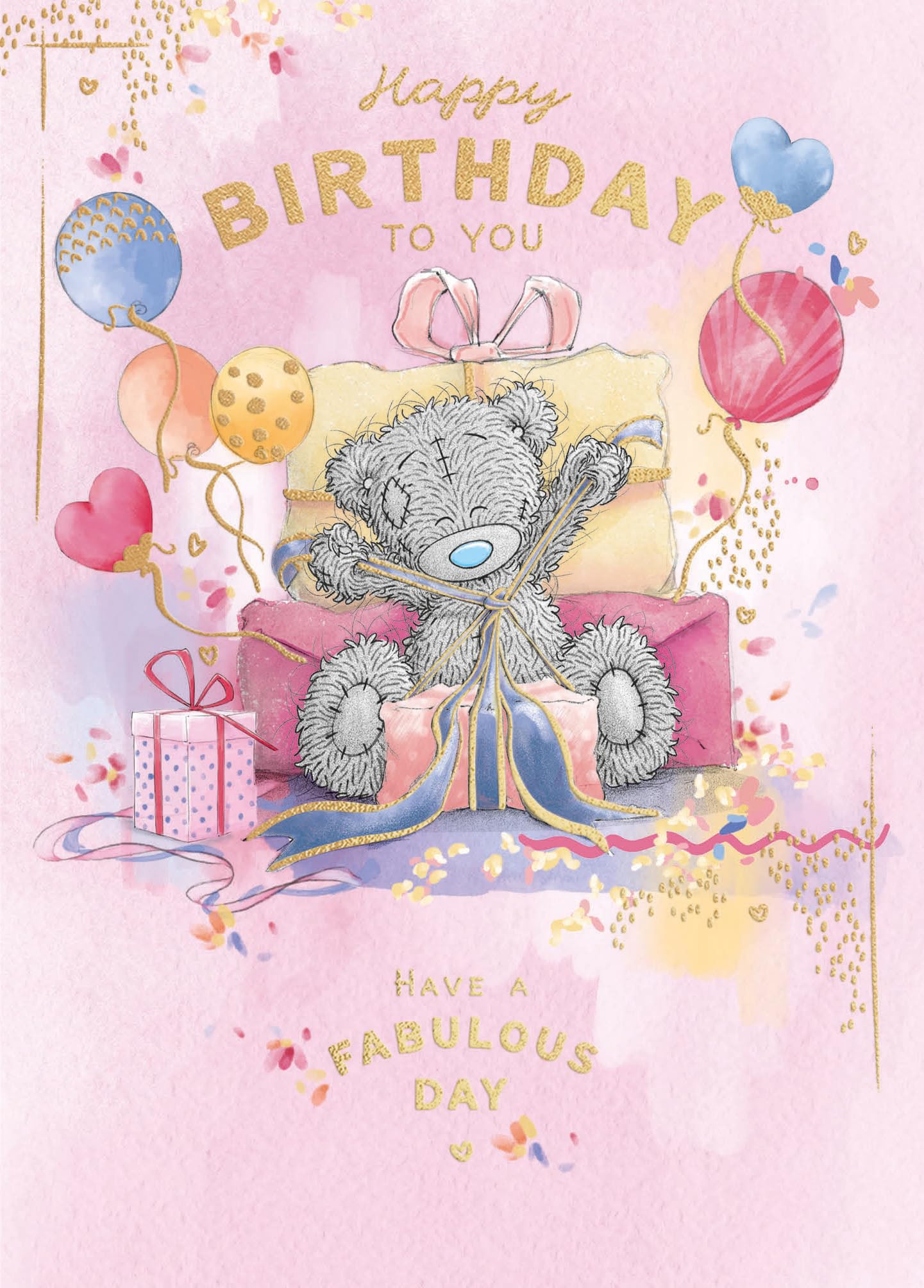 Me To You Bear Fabulous Day Birthday Card