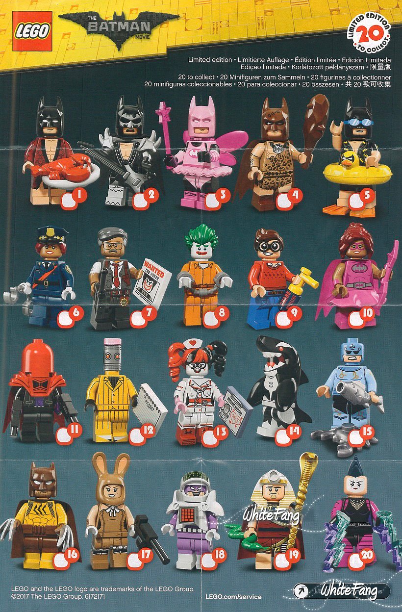 Amazon.co.jp: レゴ バットマン ザ・ムービー ミニフィギュアシリーズ  