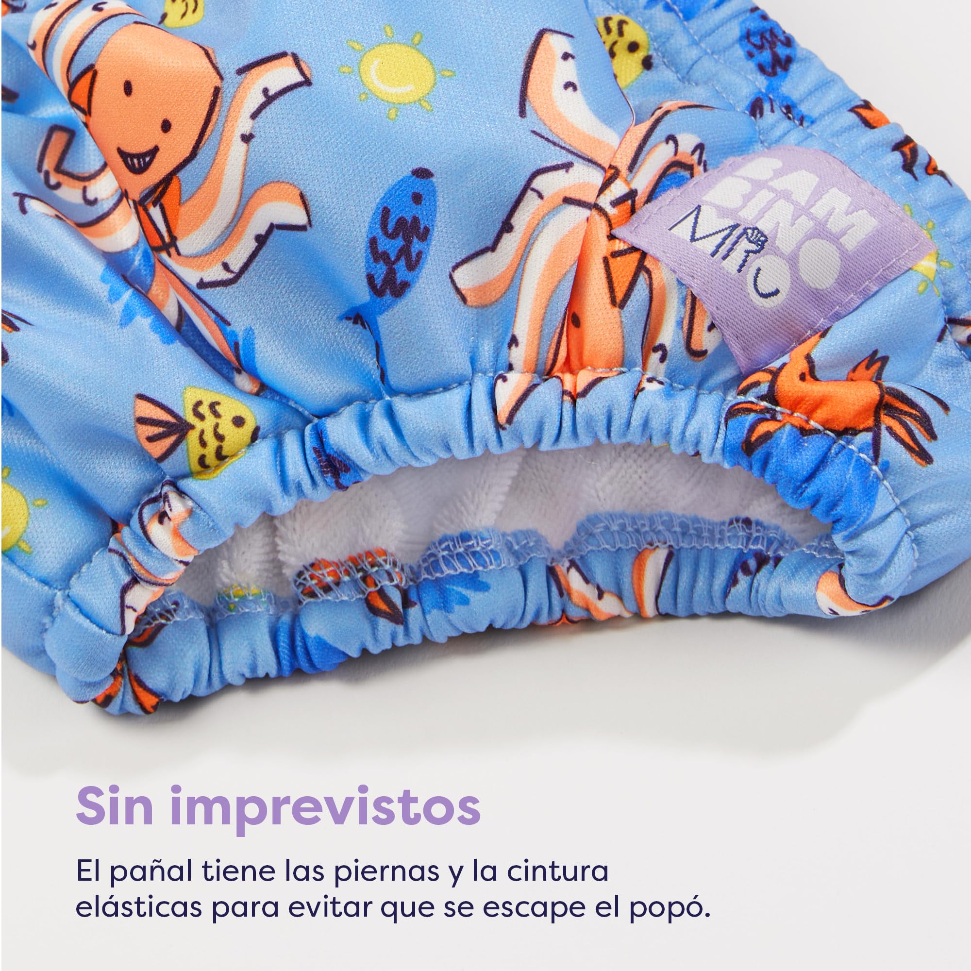 Bambino Mio Ballena Azul Baby & Toddler Swim Nappy Unisex bebé