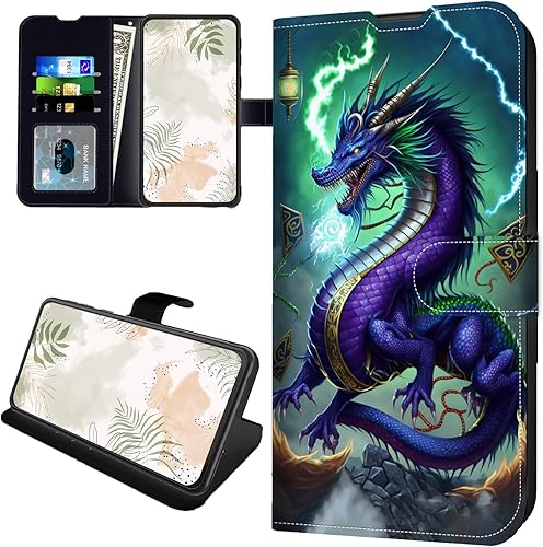 Funda tipo cartera para Samsung Galaxy A53 5G con ranura para tarjeta de bloqueo RFID, funda de cuero a prueba de golpes para Galaxy A53 5G, funda