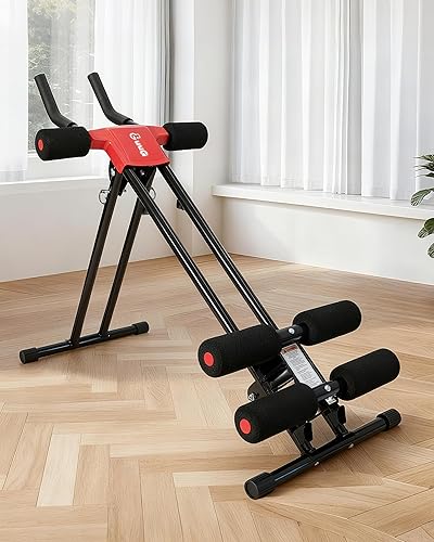 Miniatura 8 de Ab Machine Abdominal Entrenamiento de estómago Máquina de entrenamiento de abdominales ajustable Ab Cruncher Equipo de entrenamiento de fuerza