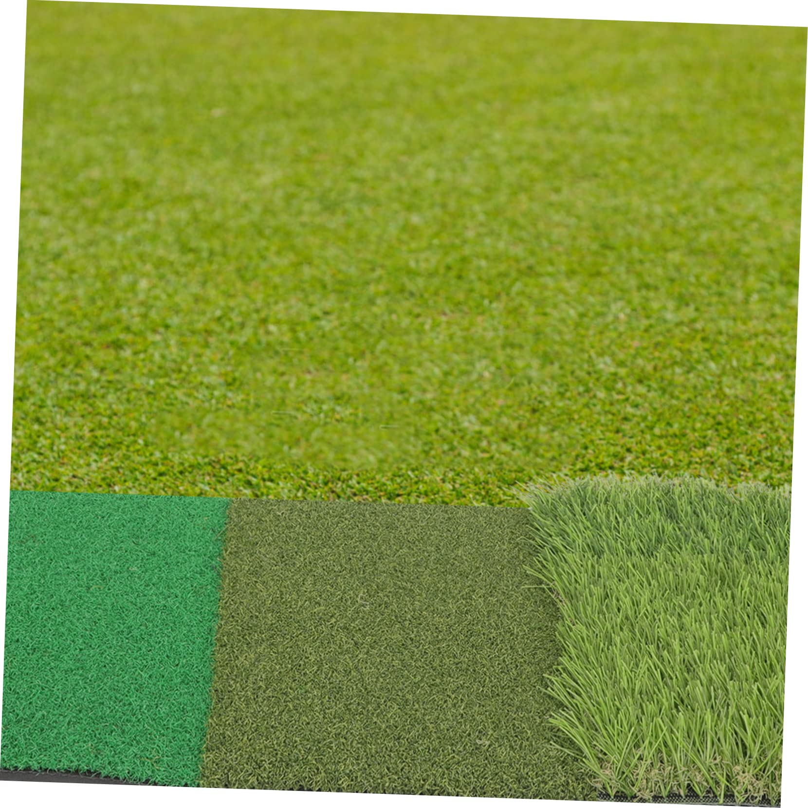 HEMOTON Indoor Golf Training Mat Chipping Hitting and Putting Mat Artificial Turf Golfer's Essential